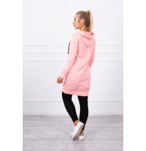 Női kapucnis zsebek MI8924 slazac