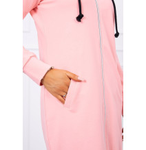 Női kapucnis zsebek MI8924 slazac