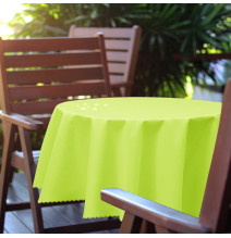 Kerek kerti asztalterítő Ø 150 cm zöldcitrom zöld