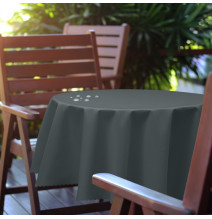 Kerek kerti asztalterítő Ø 150 cm grafit