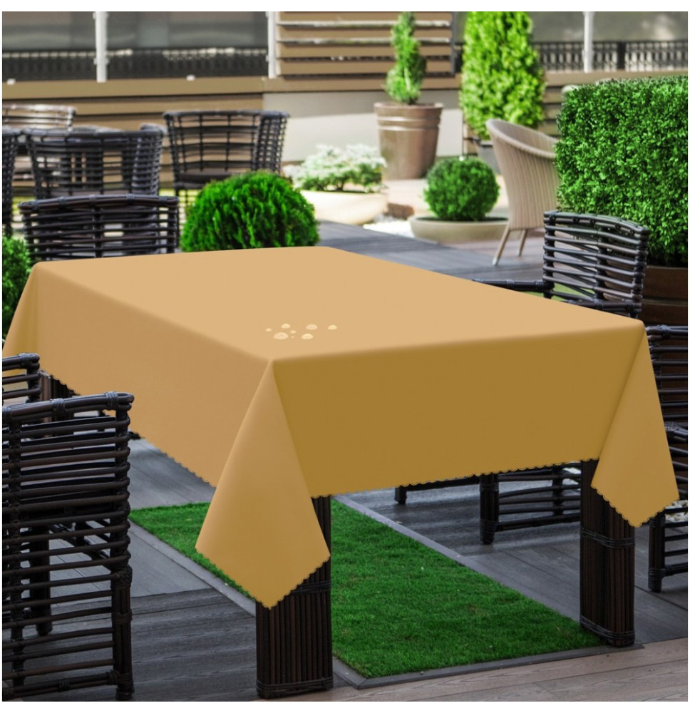 Kerti asztalterítő latte