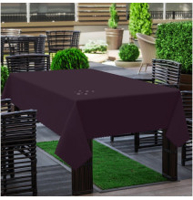 Kerti asztalterítő hladký sötét szilva