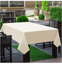 Kerti asztalterítő hladký krém