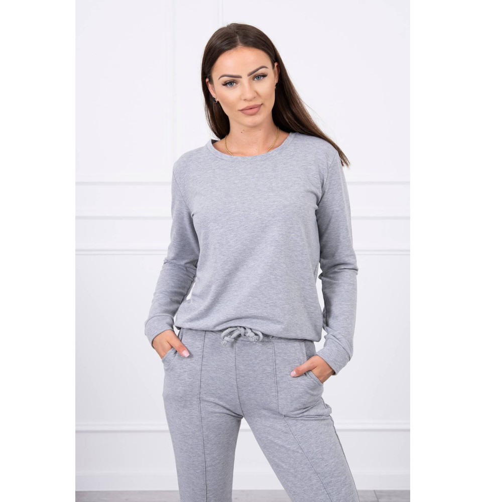 Női sportruha MI9090 szürke