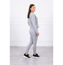 Női sportruha MI9090 szürke
