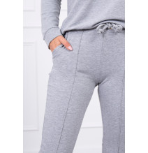 Női sportruha MI9090 szürke