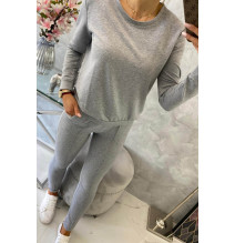 Női sportruha MI9090 szürke