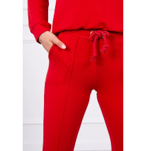 Női sportruha MI9090 piros