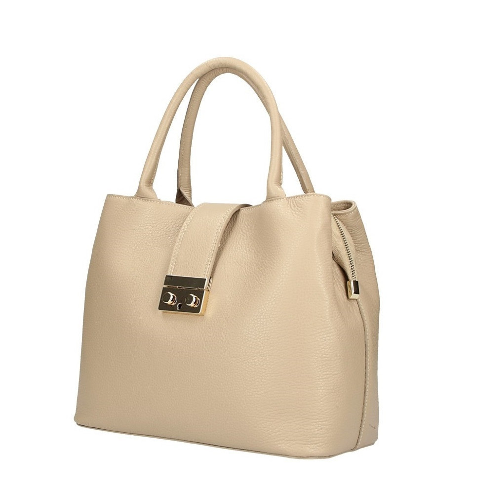 Szürkebarna bőr kézitáska 1137