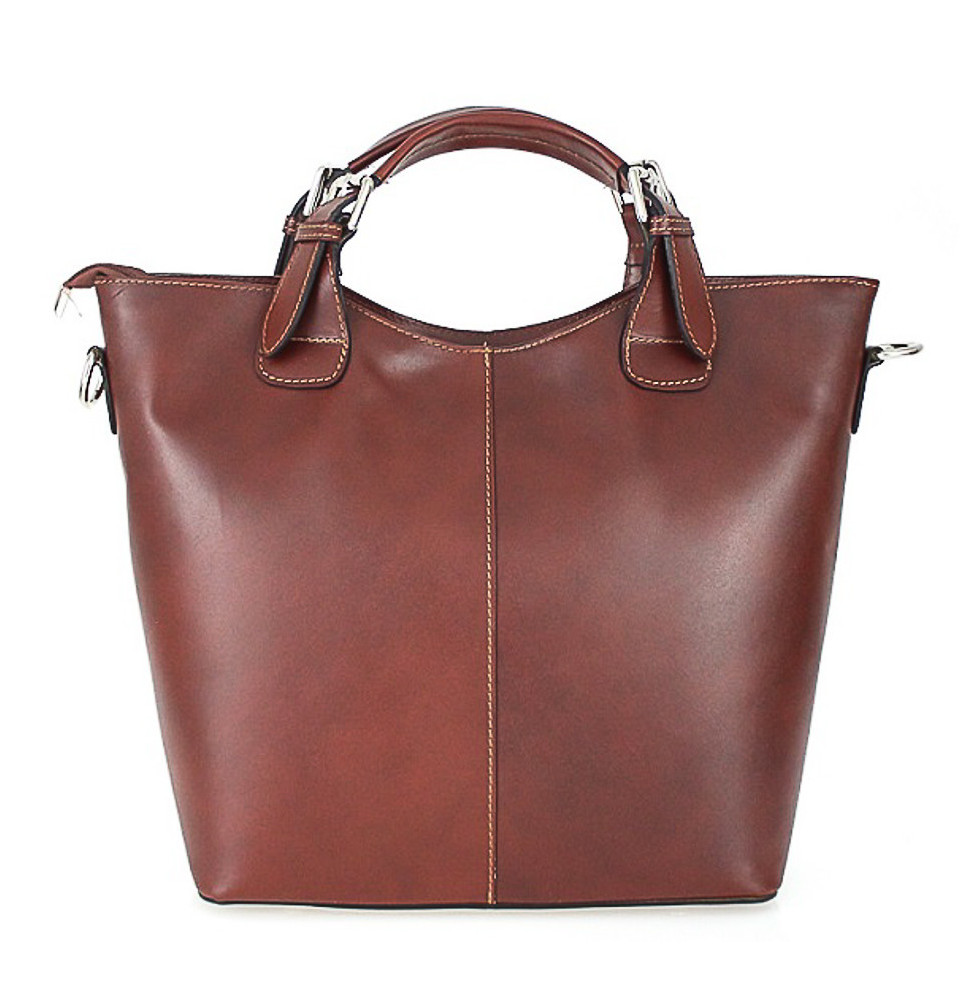 Bőr kézitáska 69 barna