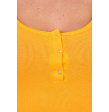 Nyakkivágású ruha MI8975 neon narancs