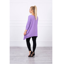 Női, megnövelt tunika MI8875 lila