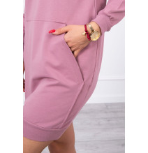 Ruha kapucnival MI67292 sötét rózsaszín