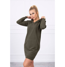 Ruha kapucnival MI67292 khaki