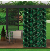 Kerti függöny a teraszon MIGD256 pálmalevelek