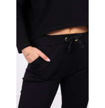 Női szett túlméretes blúzzal MI9091 fekete