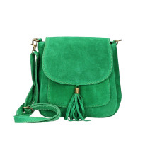 Bőr válltáska 1147 zöld