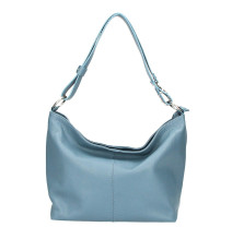 Bőr válltáska 729 sötét piros