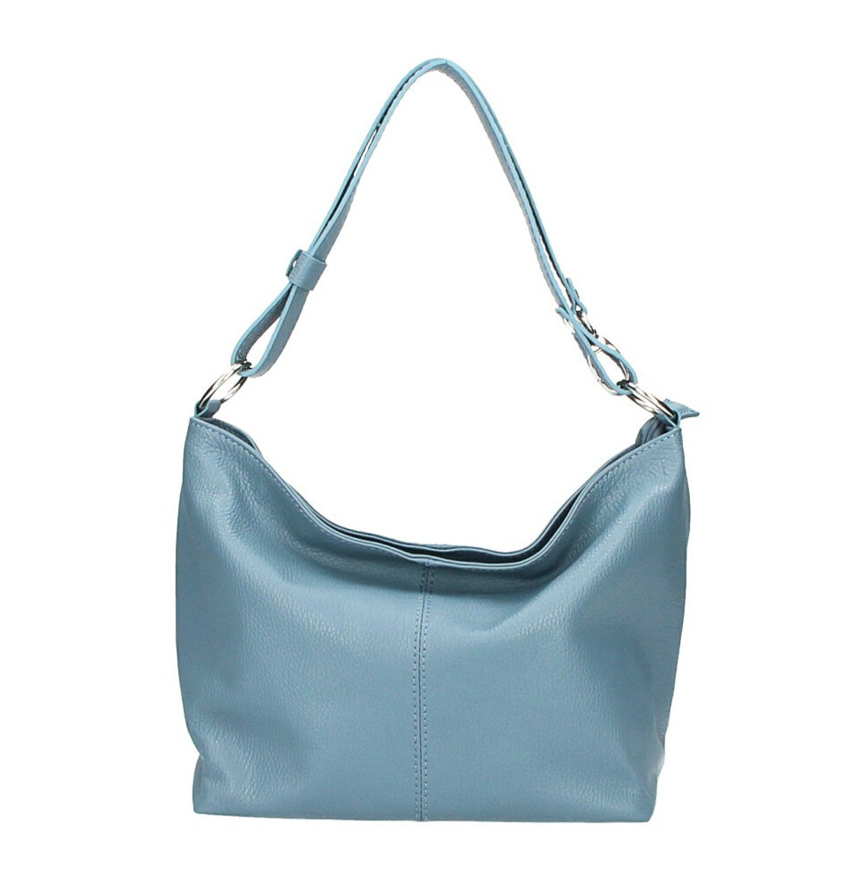 Bőr válltáska 729 sötét piros