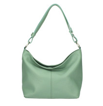Bőr válltáska 729 menta