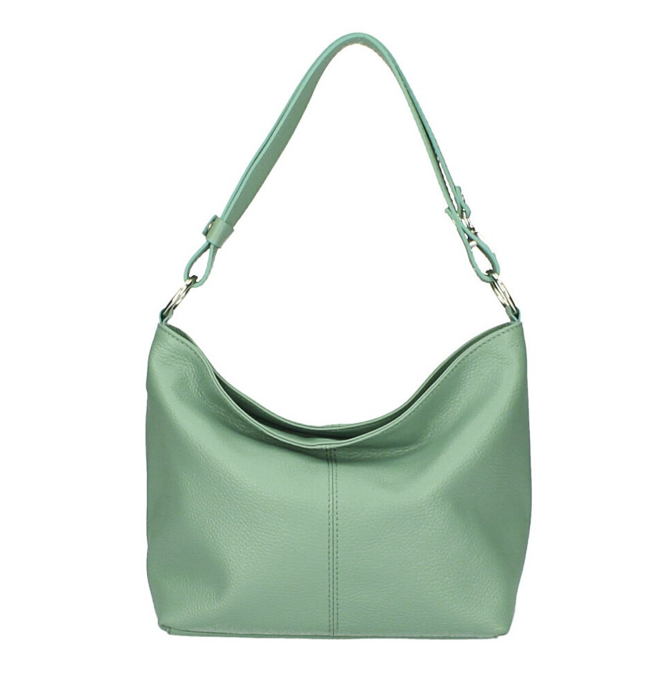 Bőr válltáska 729 menta