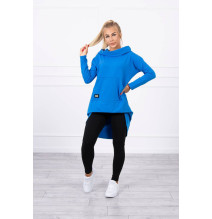 Női  tunika MI9116 azúrkék