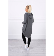 Női  tunika MI9116 sötét szürke