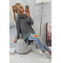 Női  tunika MI9116 sötét szürke