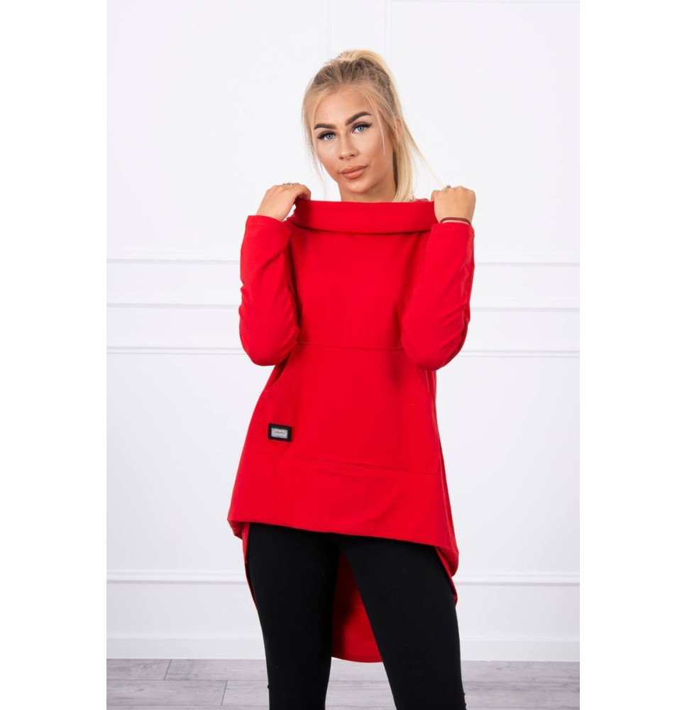 Női  tunika MI9116 piros
