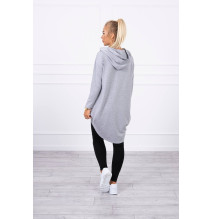 Női  tunika MI9116 szürke