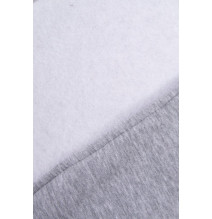 Női pulóver rövid cipzárral MI9110 szürke