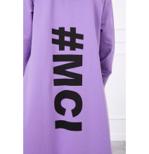 Kardigánt oversize MI9005 lila