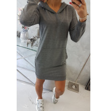 Ruha kapucnival MI67292 grafit