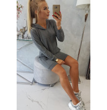 Ruha kapucnival MI67292 grafit