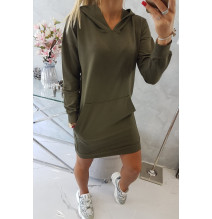 Ruha kapucnival MI67292 khaki