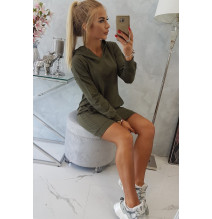 Ruha kapucnival MI67292 khaki