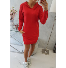 Ruha kapucnival MI67292 piros