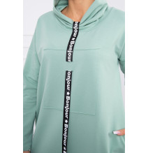 Ruha kapucnival Bonjour MI0153 sötét menta