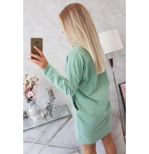 Ruha kapucnival Bonjour MI0153 sötét menta