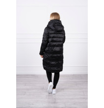 Téli kabát MI19 fényes fekete