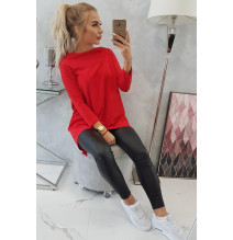 Női pulóver MI9139 piros