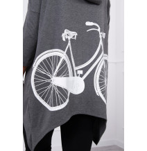 Női pulóver MI9139 grafit