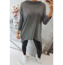 Női pulóver MI9139 grafit