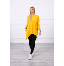 Női pulóver MI9139 okker