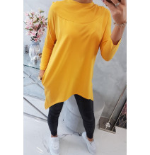 Női pulóver MI9139 okker