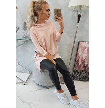 Női pulóver MI9139 por rózsaszín