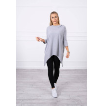 Női pulóver MI9139 szürke