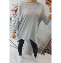 Női pulóver MI9139 szürke