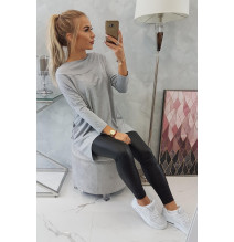 Női pulóver MI9139 szürke