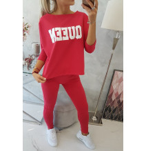 Női szett MI66977 QUEEN málna